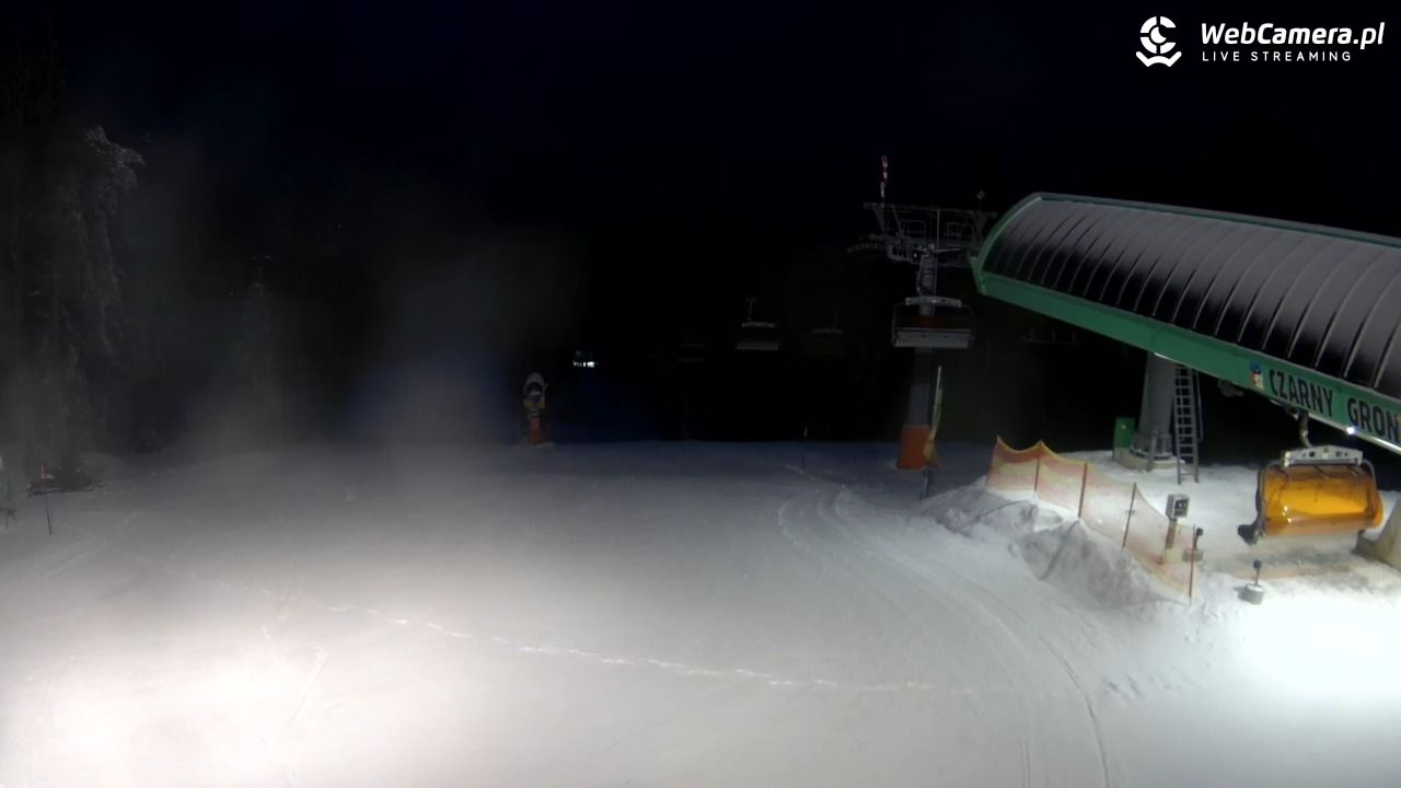 CZARNY GROŃ - Rzyki górna stacja - 31 grudzień 2025, 06:52
