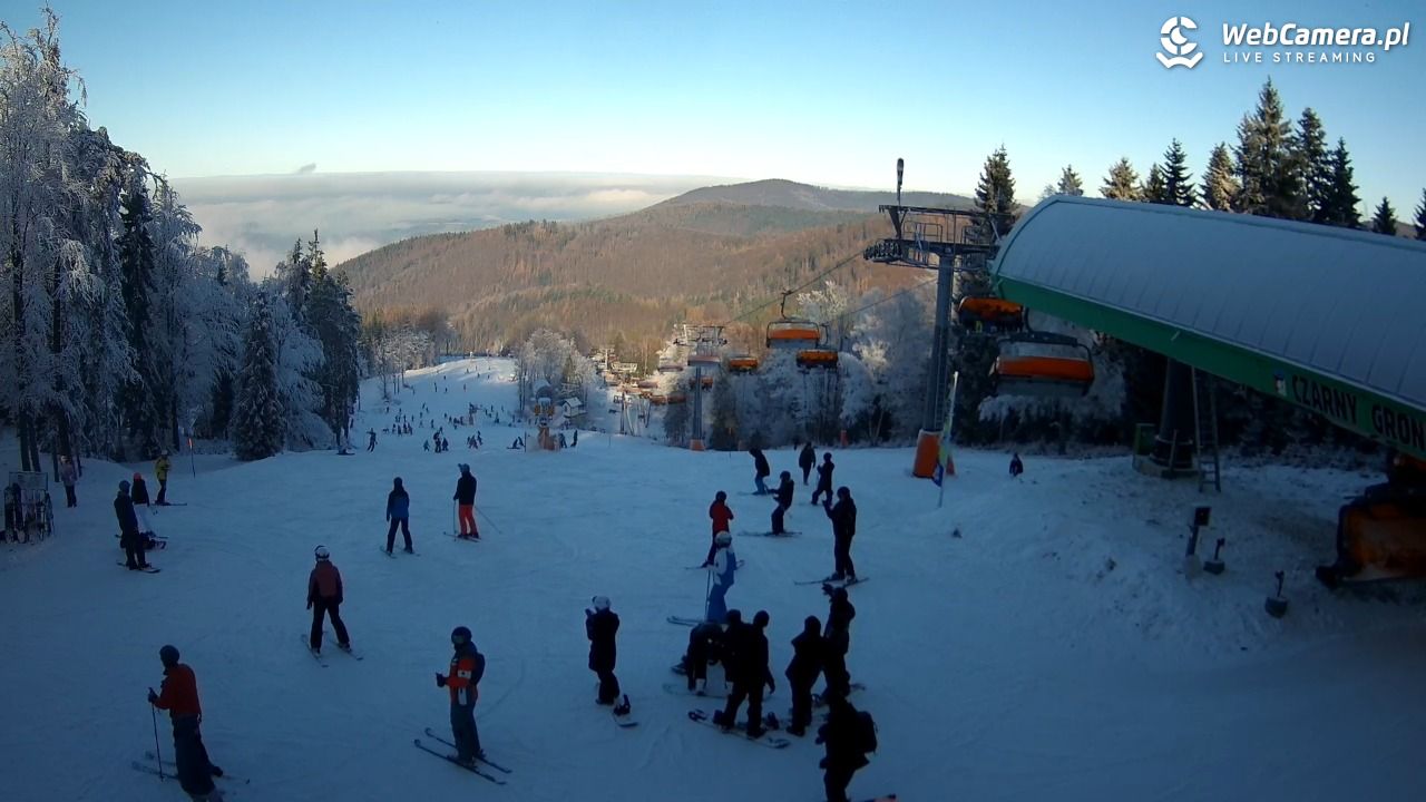 CZARNY GROŃ - Rzyki górna stacja - 27 grudzień 2025, 13:23