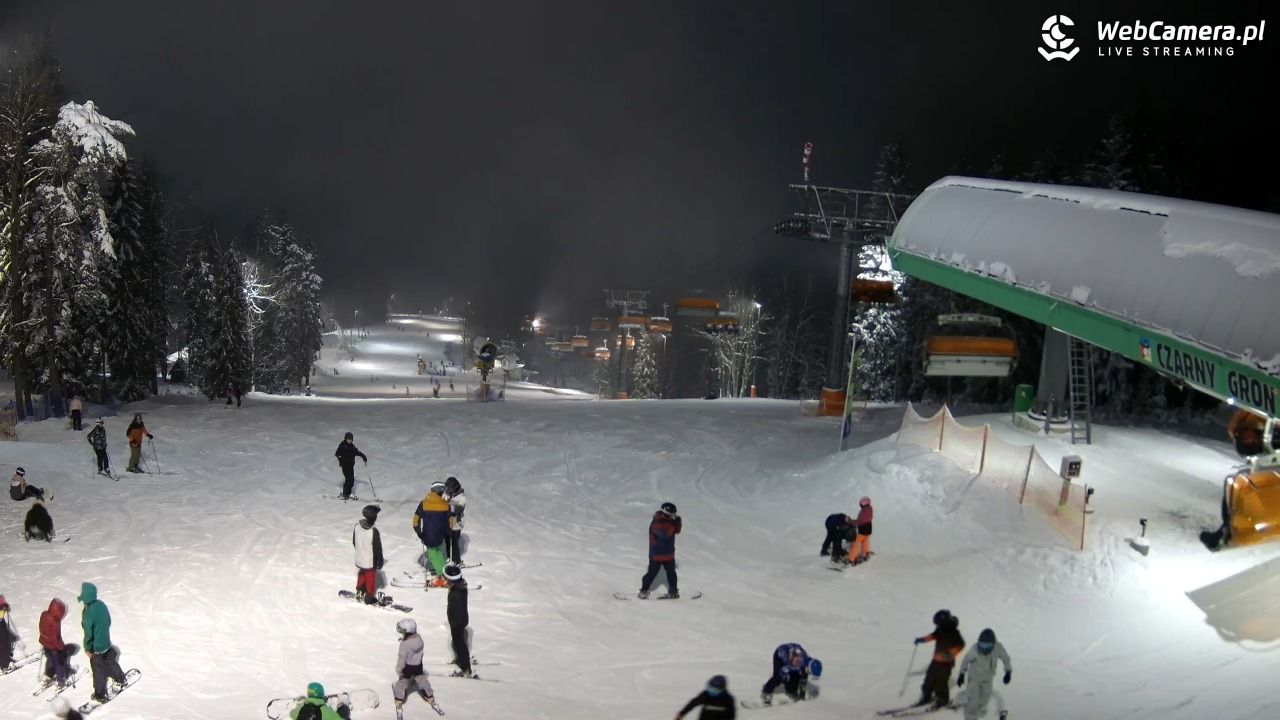 CZARNY GROŃ - Rzyki górna stacja - 21 luty 2026, 19:22