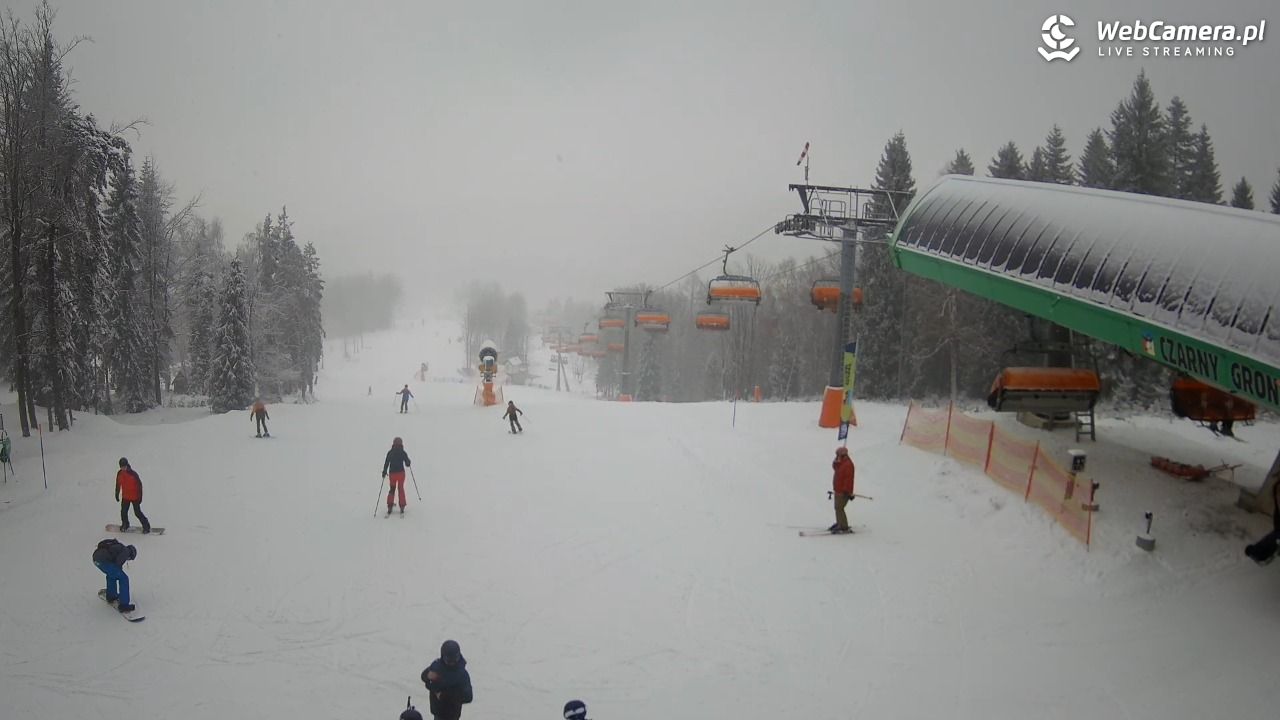 CZARNY GROŃ - Rzyki górna stacja - 01 styczeń 2026, 08:24