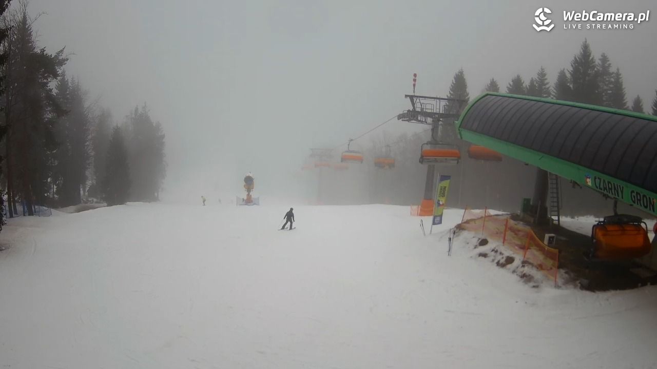 CZARNY GROŃ - Rzyki górna stacja - 07 luty 2026, 08:38