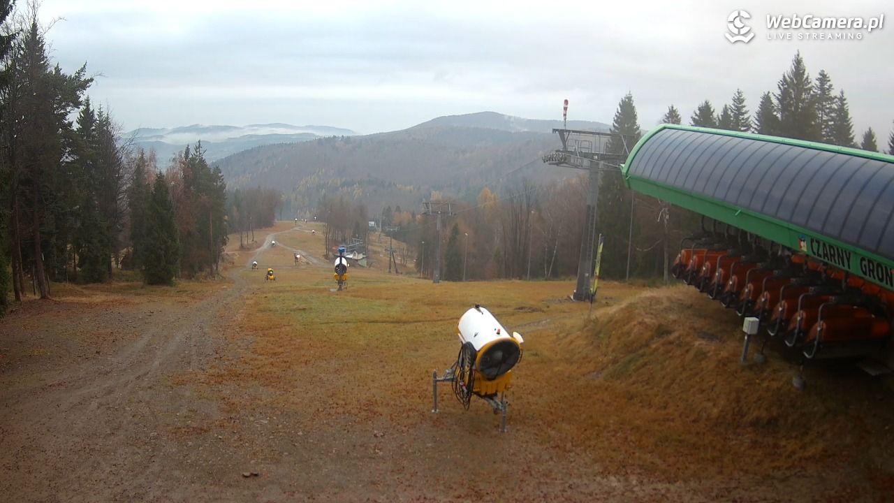 CZARNY GROŃ - Rzyki górna stacja - 11 listopad 2025, 07:25