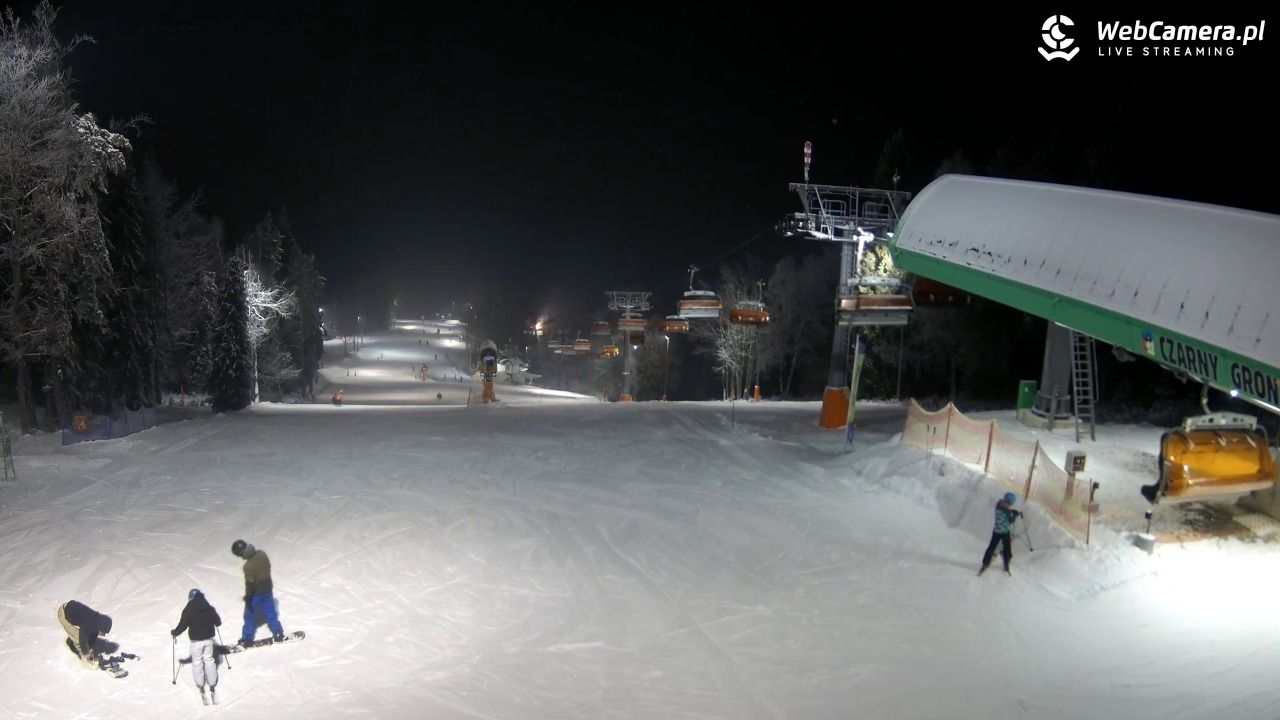 CZARNY GROŃ - Rzyki górna stacja - 07 styczeń 2026, 17:31