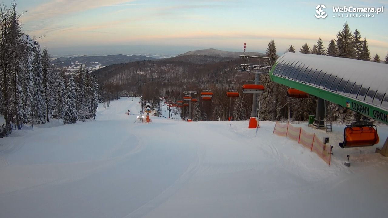 CZARNY GROŃ - Rzyki górna stacja - 12 styczeń 2026, 15:45