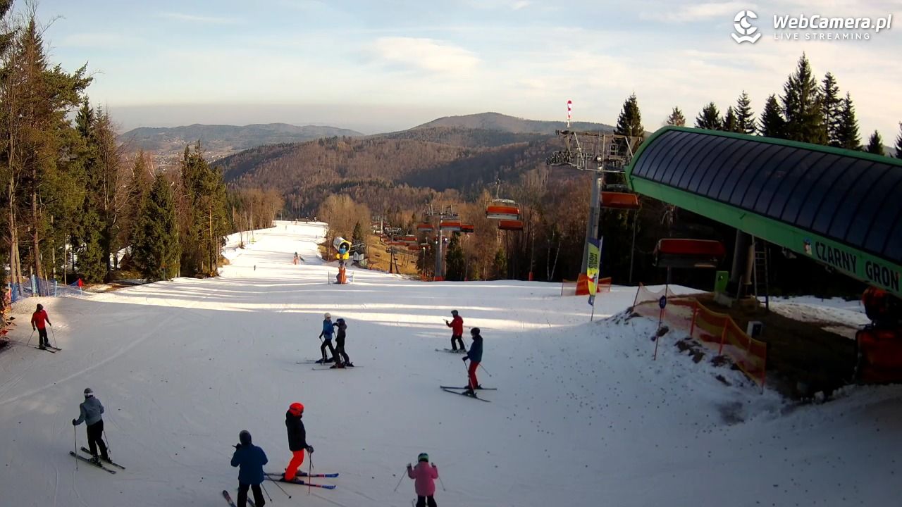 CZARNY GROŃ - Rzyki górna stacja - 08 marzec 2026, 08:22