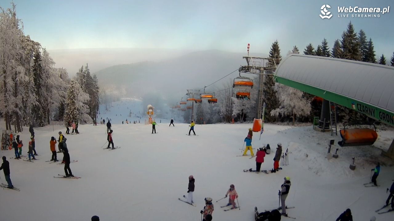 CZARNY GROŃ - Rzyki górna stacja - 27 grudzień 2025, 11:49