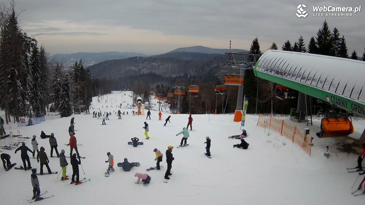 CZARNY GROŃ - Rzyki górna stacja - 06 styczeń 2026, 13:13