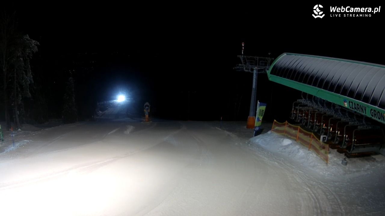 CZARNY GROŃ - Rzyki górna stacja - 30 grudzień 2025, 22:01