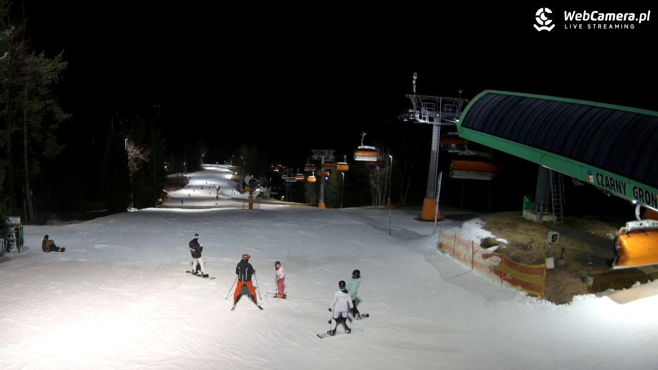 CZARNY GROŃ - Rzyki górna stacja - 14 grudzień 2025, 19:37