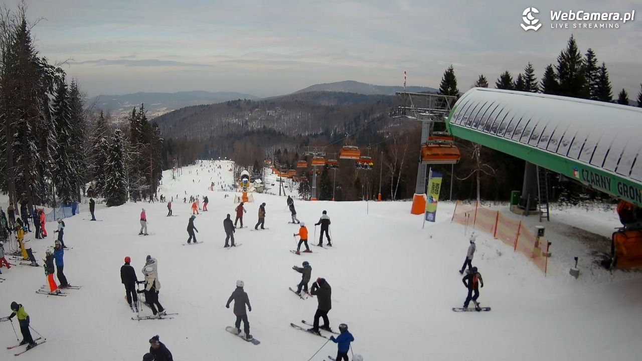 CZARNY GROŃ - Rzyki górna stacja - 06 styczeń 2026, 12:19