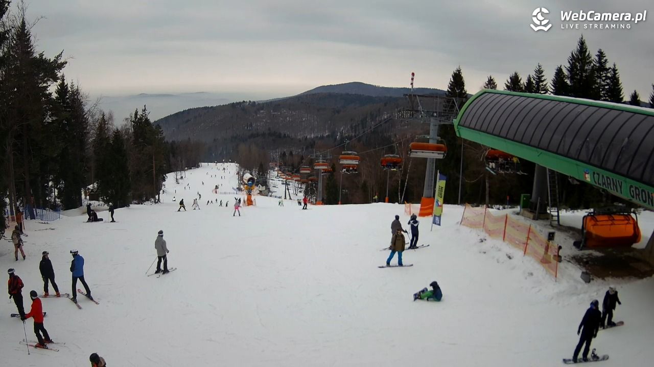 CZARNY GROŃ - Rzyki górna stacja - 24 styczeń 2026, 10:02