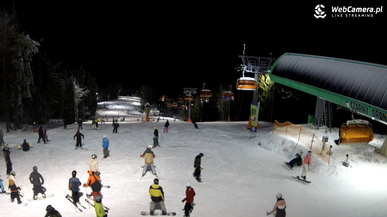 CZARNY GROŃ - Rzyki górna stacja - 27 grudzień 2025, 18:41