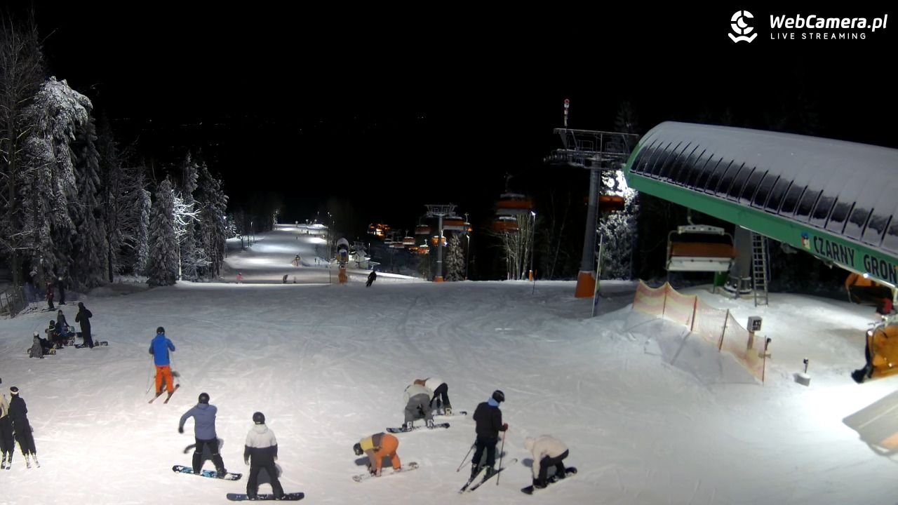 CZARNY GROŃ - Rzyki górna stacja - 12 styczeń 2026, 18:29