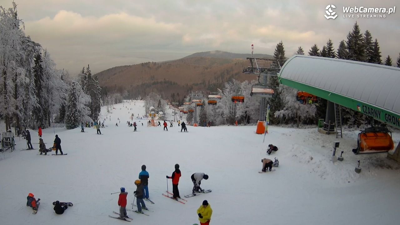 CZARNY GROŃ - Rzyki górna stacja - 27 grudzień 2025, 14:02