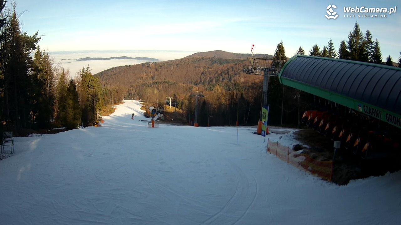 CZARNY GROŃ - Rzyki górna stacja - 15 grudzień 2025, 11:24