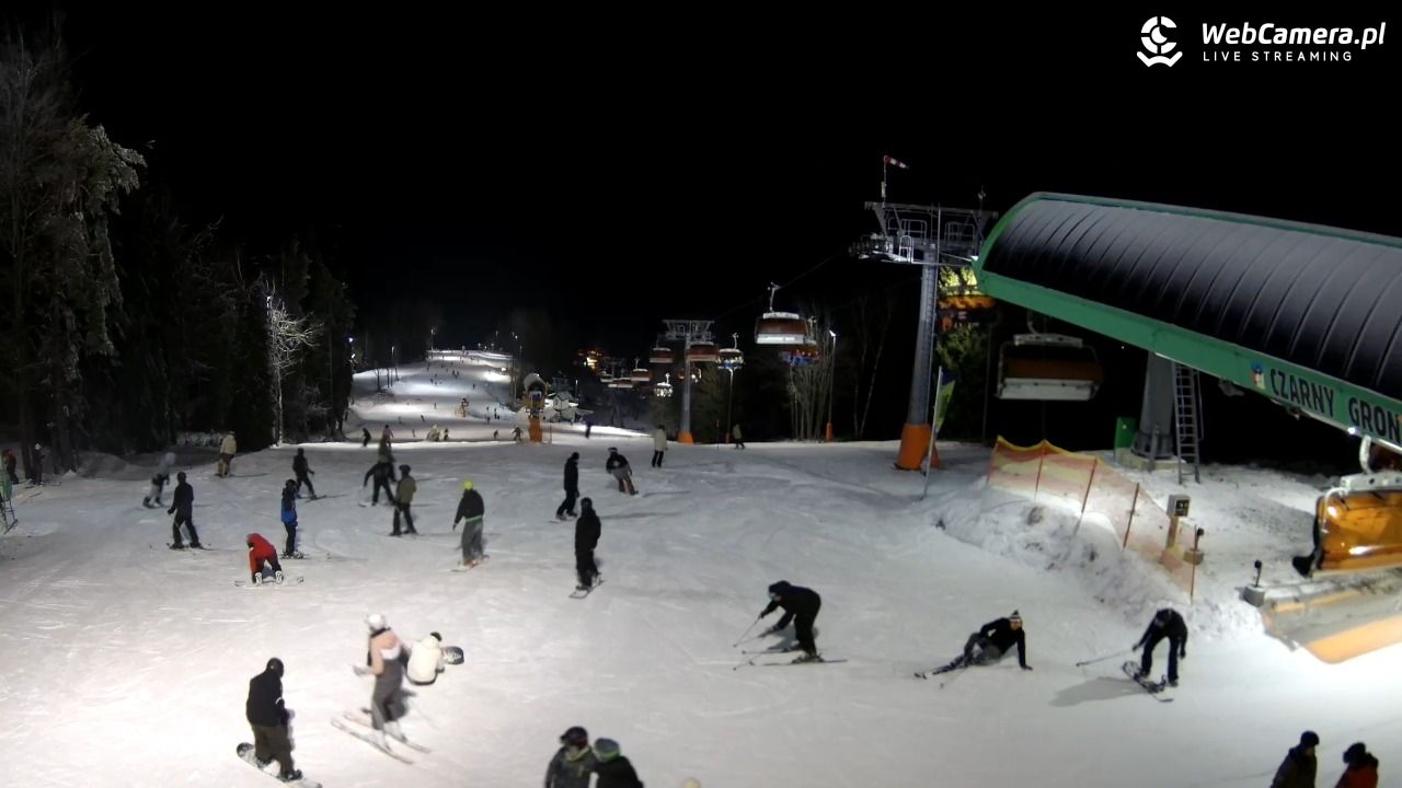 CZARNY GROŃ - Rzyki górna stacja - 27 grudzień 2025, 20:09