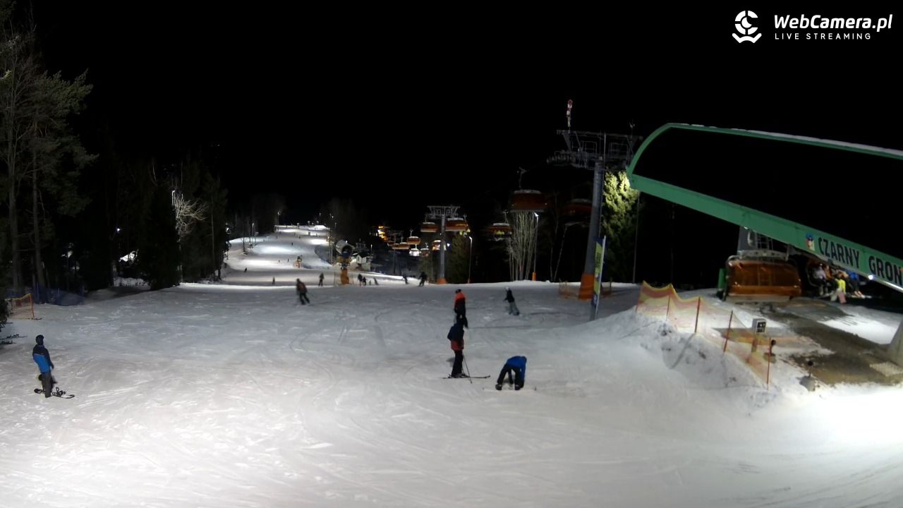 CZARNY GROŃ - Rzyki górna stacja - 22 styczeń 2026, 19:42