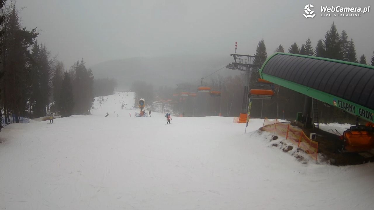 CZARNY GROŃ - Rzyki górna stacja - 07 luty 2026, 09:18