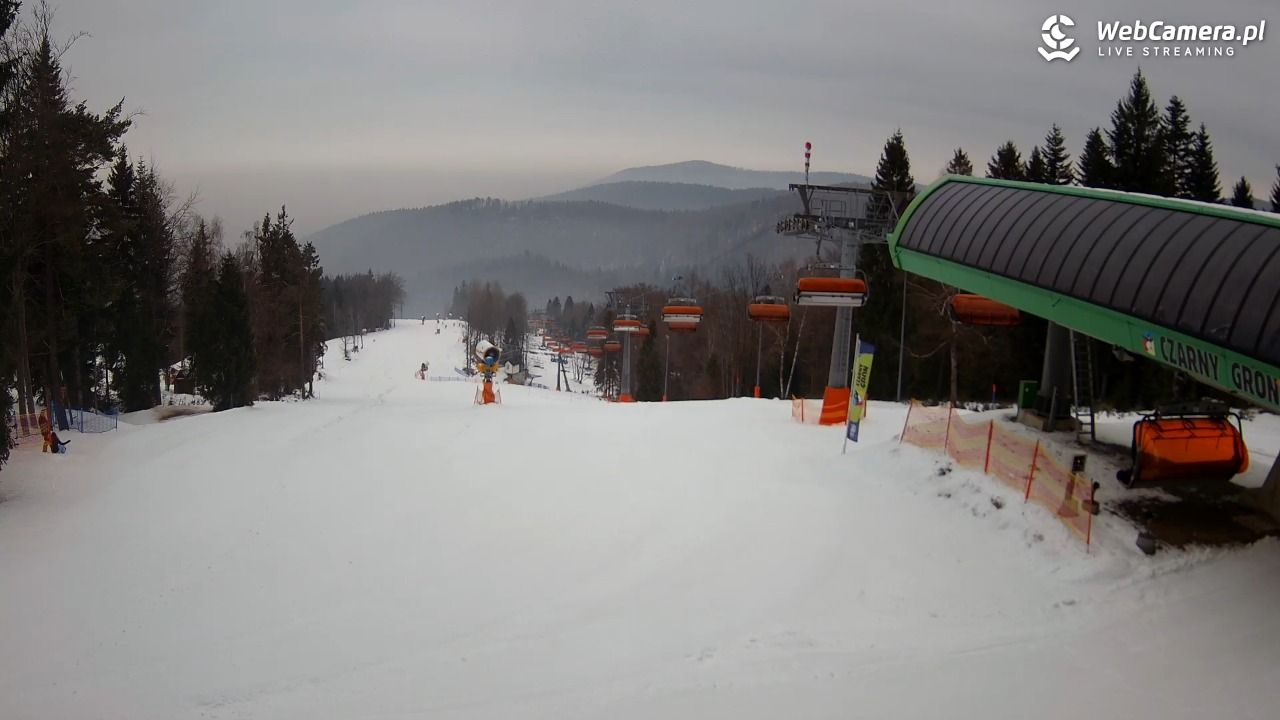CZARNY GROŃ - Rzyki górna stacja - 24 styczeń 2026, 15:30