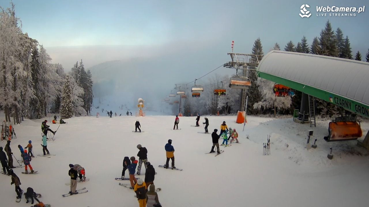 CZARNY GROŃ - Rzyki górna stacja - 27 grudzień 2025, 11:36