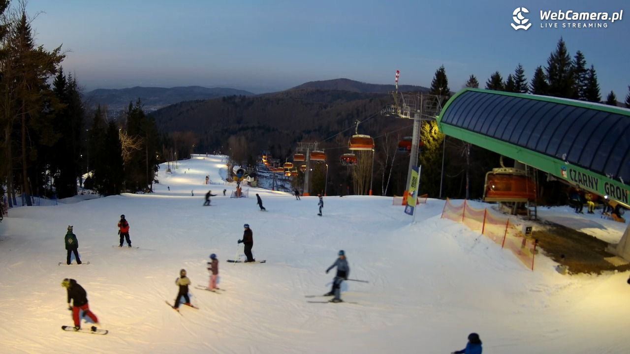 CZARNY GROŃ - Rzyki górna stacja - 26 luty 2026, 17:40