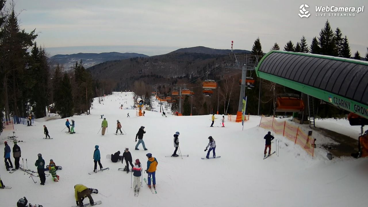 CZARNY GROŃ - Rzyki górna stacja - 22 styczeń 2026, 10:26