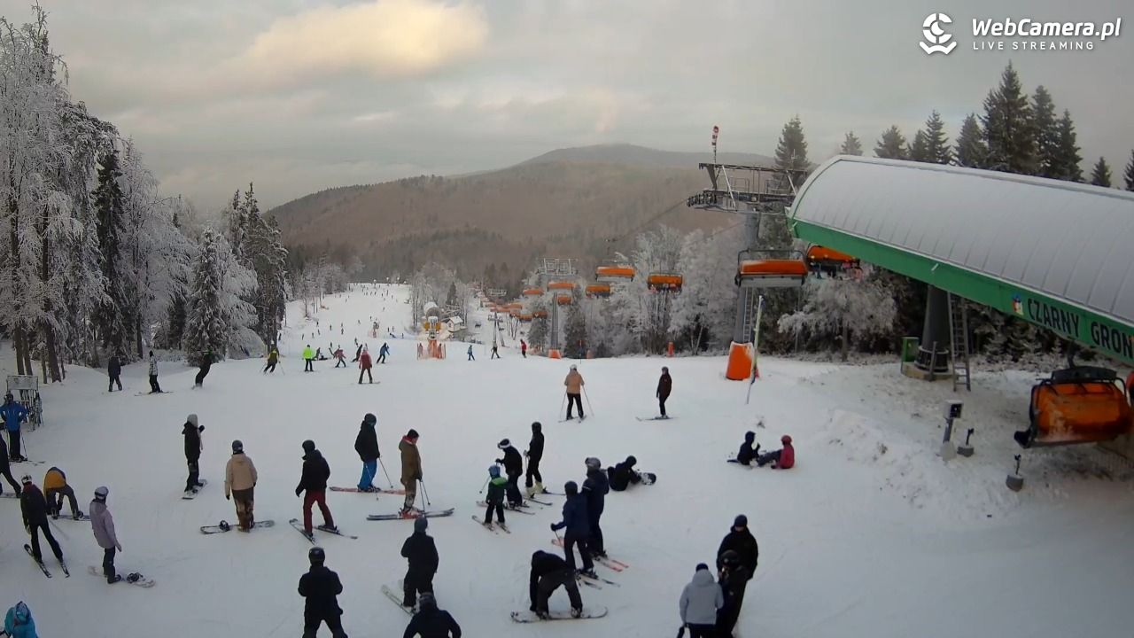 CZARNY GROŃ - Rzyki górna stacja - 27 grudzień 2025, 13:57