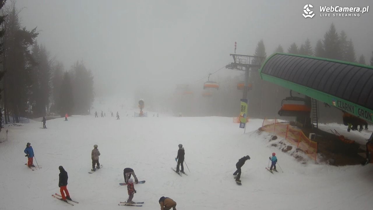 CZARNY GROŃ - Rzyki górna stacja - 07 luty 2026, 11:10