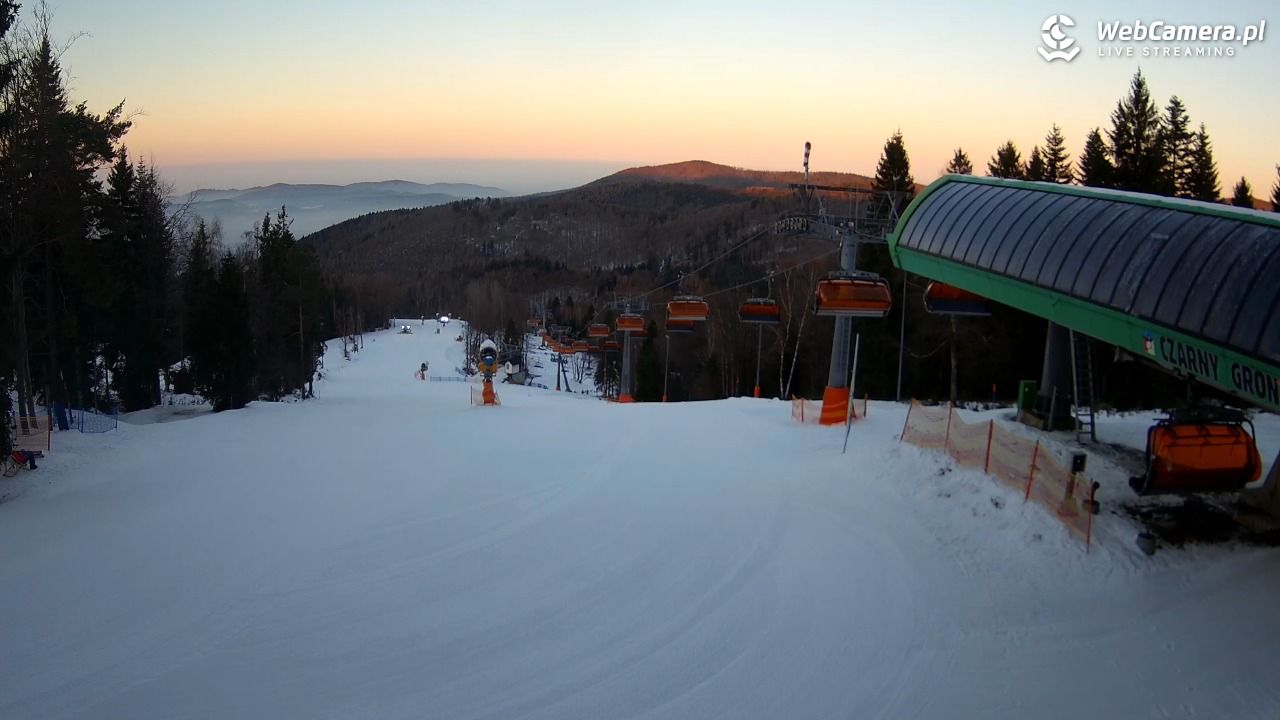 CZARNY GROŃ - Rzyki górna stacja - 17 styczeń 2026, 15:56