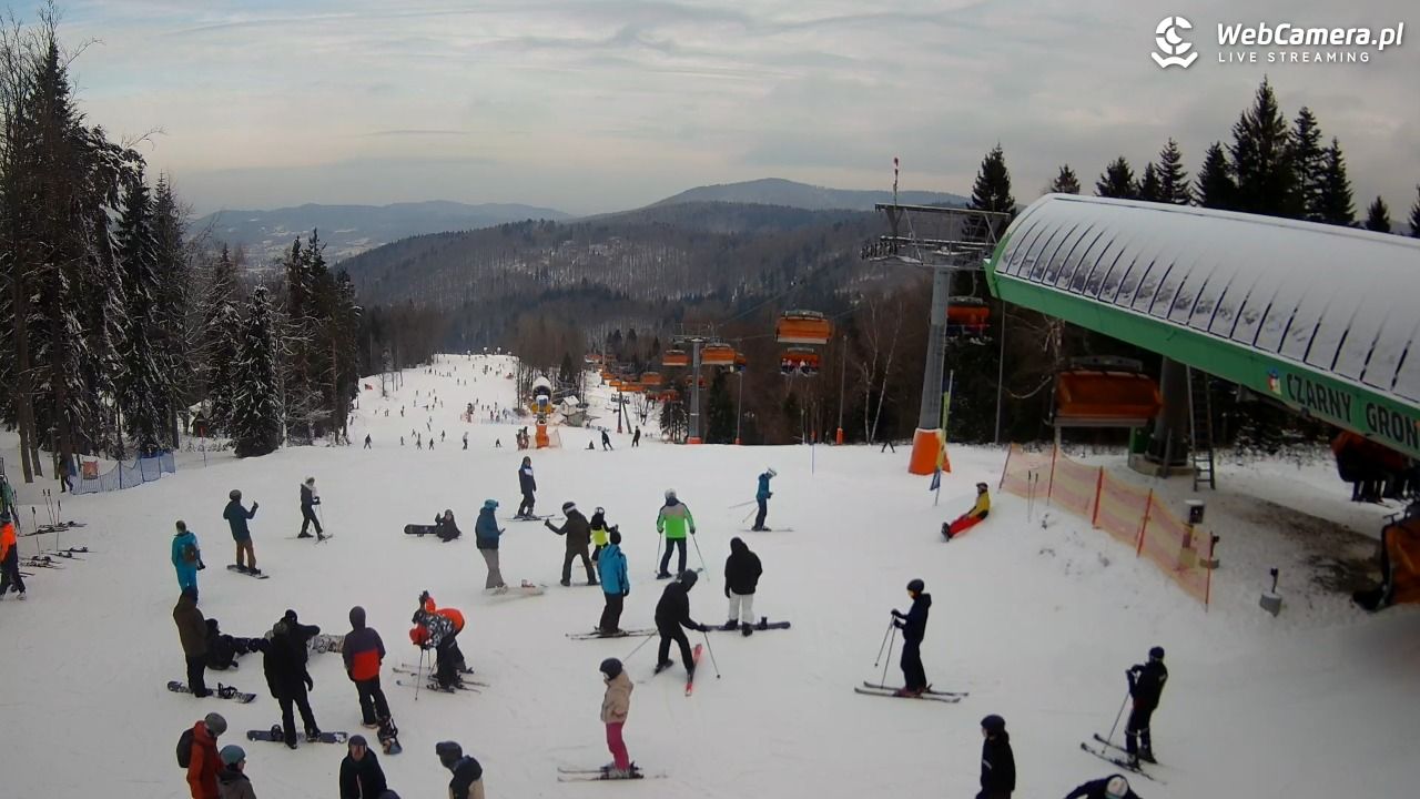 CZARNY GROŃ - Rzyki górna stacja - 06 styczeń 2026, 11:43