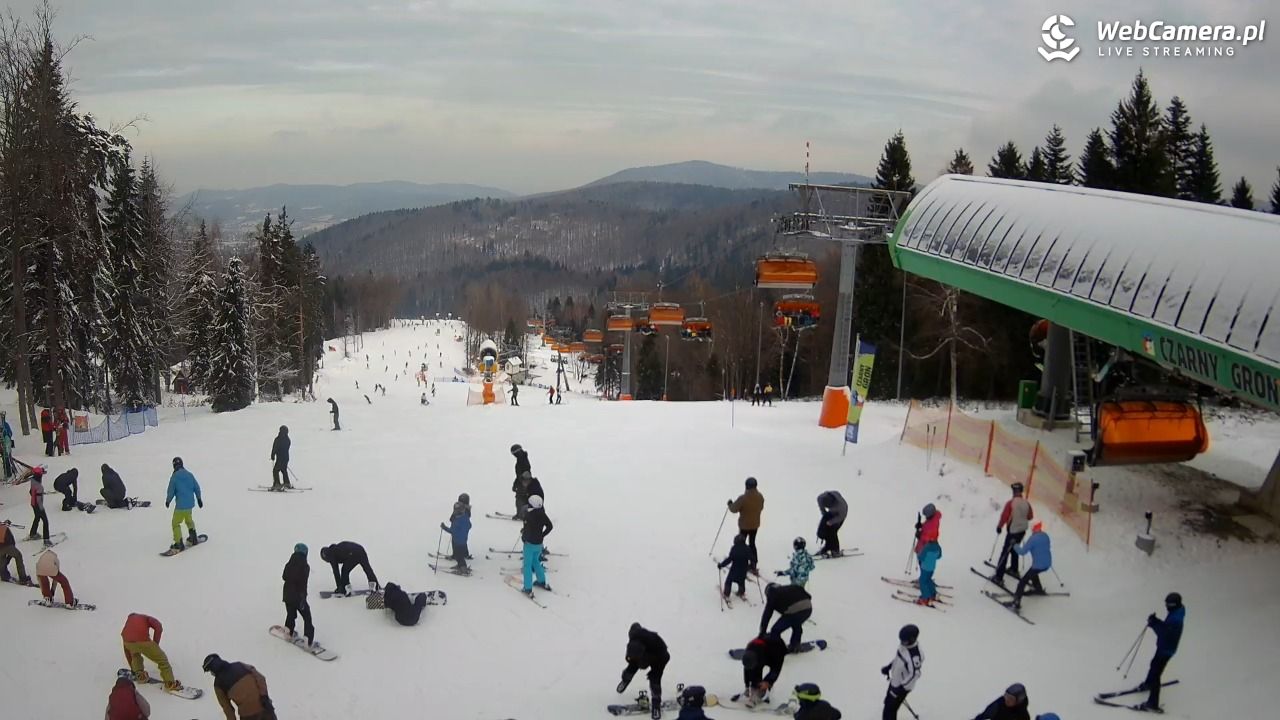 CZARNY GROŃ - Rzyki górna stacja - 06 styczeń 2026, 10:58