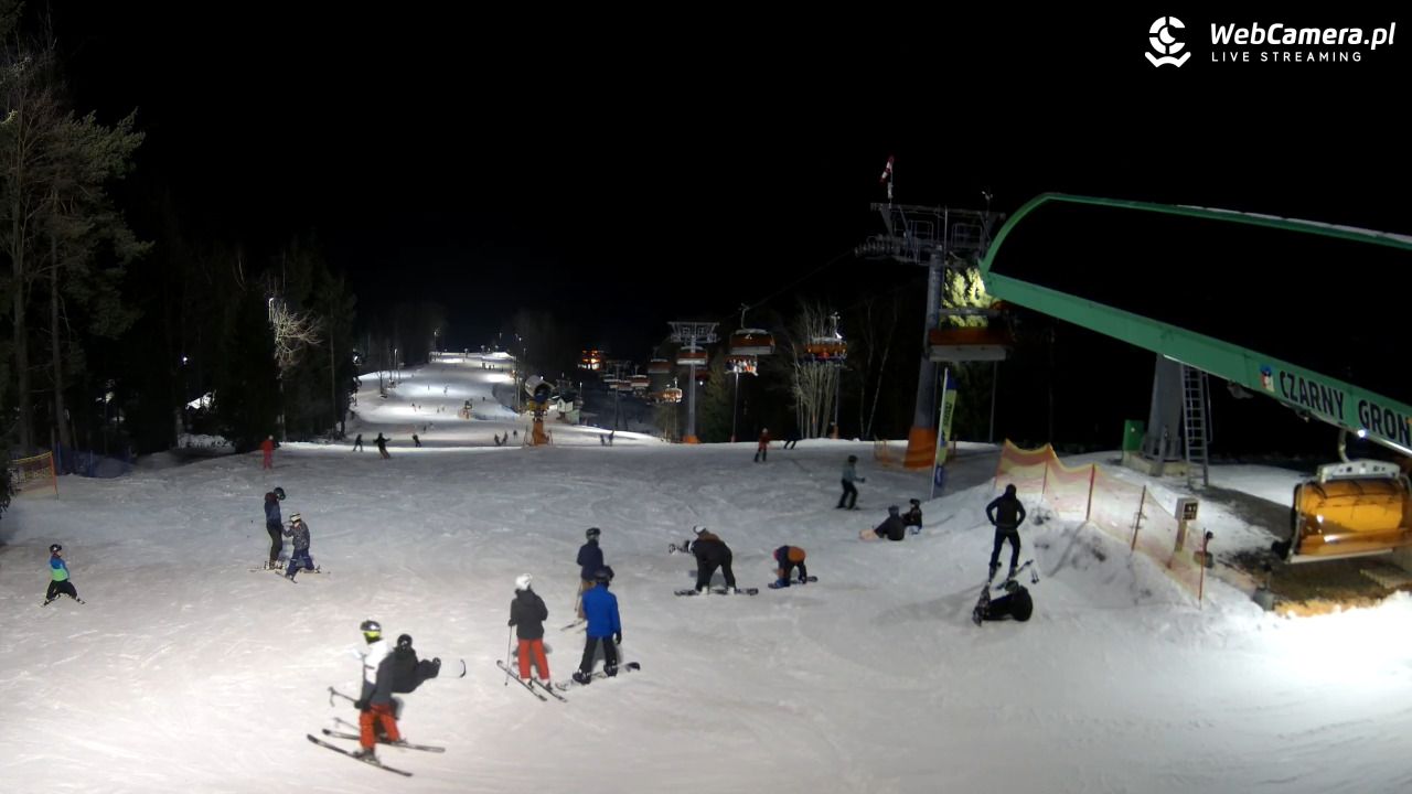 CZARNY GROŃ - Rzyki górna stacja - 24 styczeń 2026, 20:18