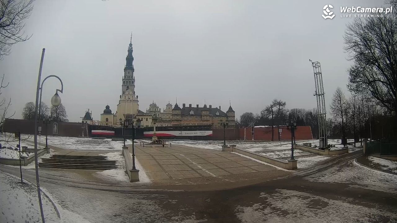 CZĘSTOCHOWA - widok na JASNĄ Górę - 24 styczeń 2026, 15:01