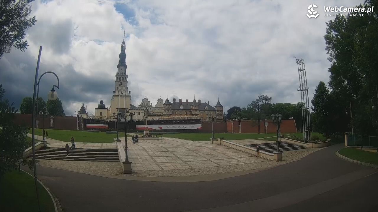 CZĘSTOCHOWA - widok na JASNĄ Górę - 13 czerwiec 2026, 13:38
