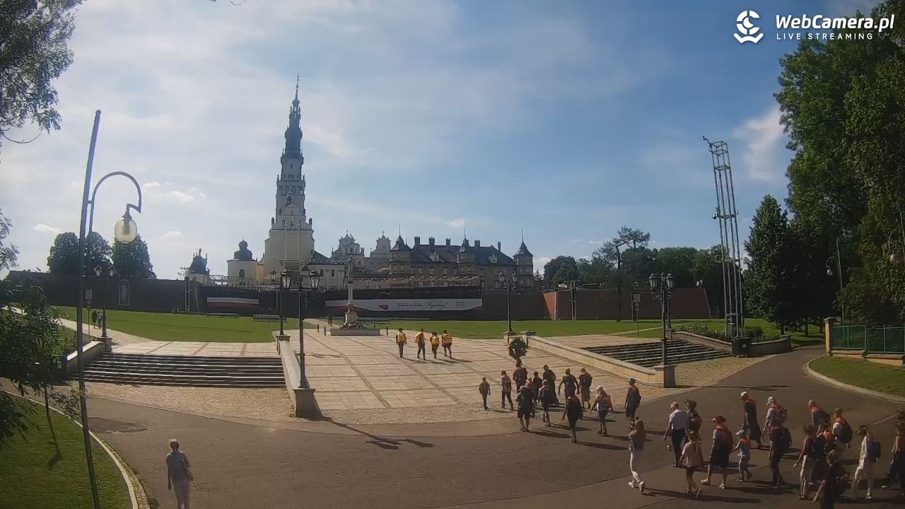 CZĘSTOCHOWA - widok na JASNĄ Górę - 25 lipiec 2026, 15:49