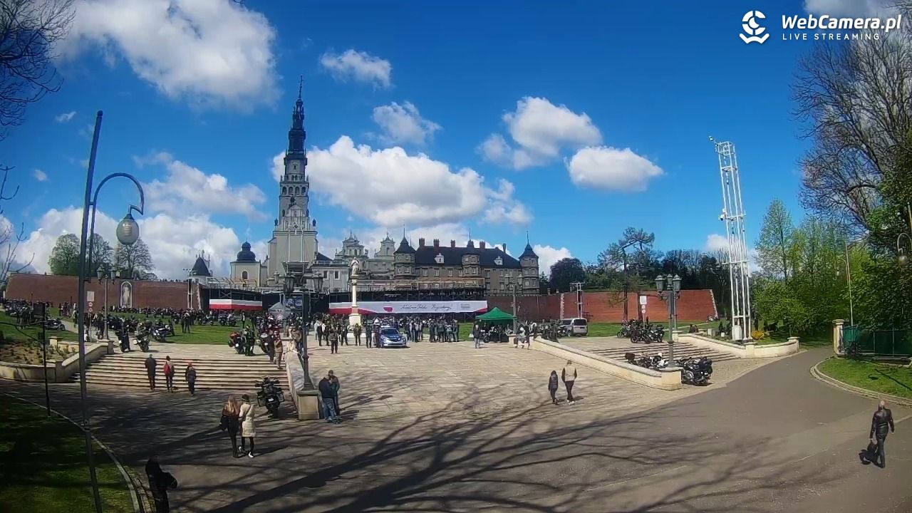 CZĘSTOCHOWA - widok na JASNĄ Górę - 26 kwiecień 2026, 10:35