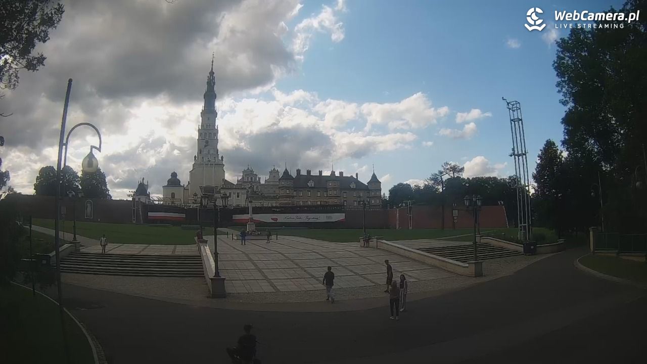 CZĘSTOCHOWA - widok na JASNĄ Górę - 27 lipiec 2026, 16:13