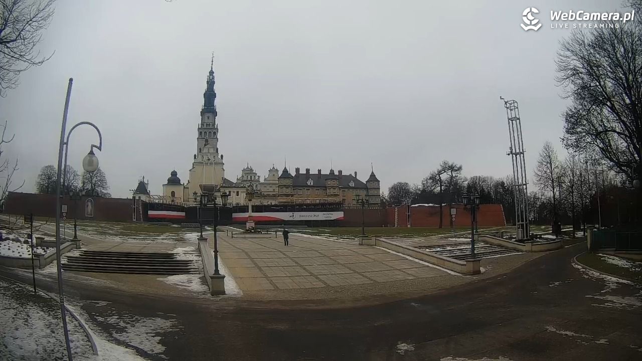 CZĘSTOCHOWA - widok na JASNĄ Górę - 29 styczeń 2026, 11:26