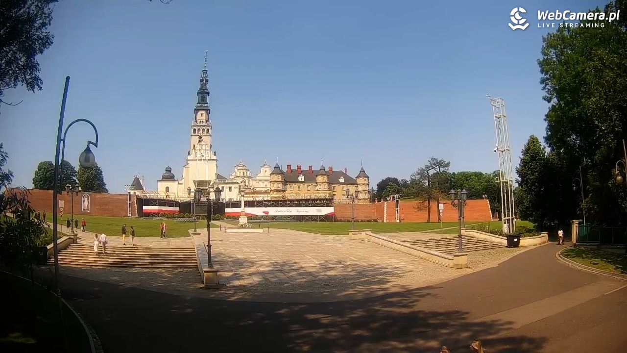 CZĘSTOCHOWA - widok na JASNĄ Górę - 26 lipiec 2026, 10:34