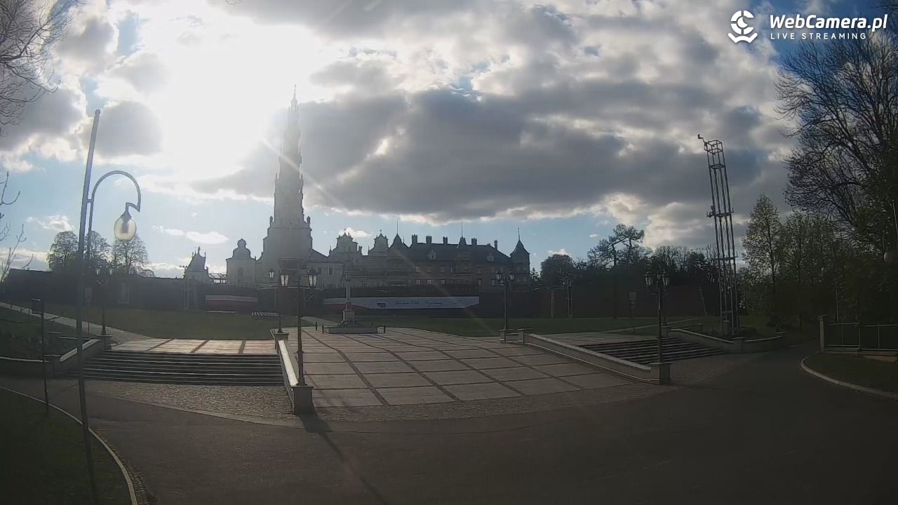 CZĘSTOCHOWA - widok na JASNĄ Górę - 29 kwiecień 2026, 17:34