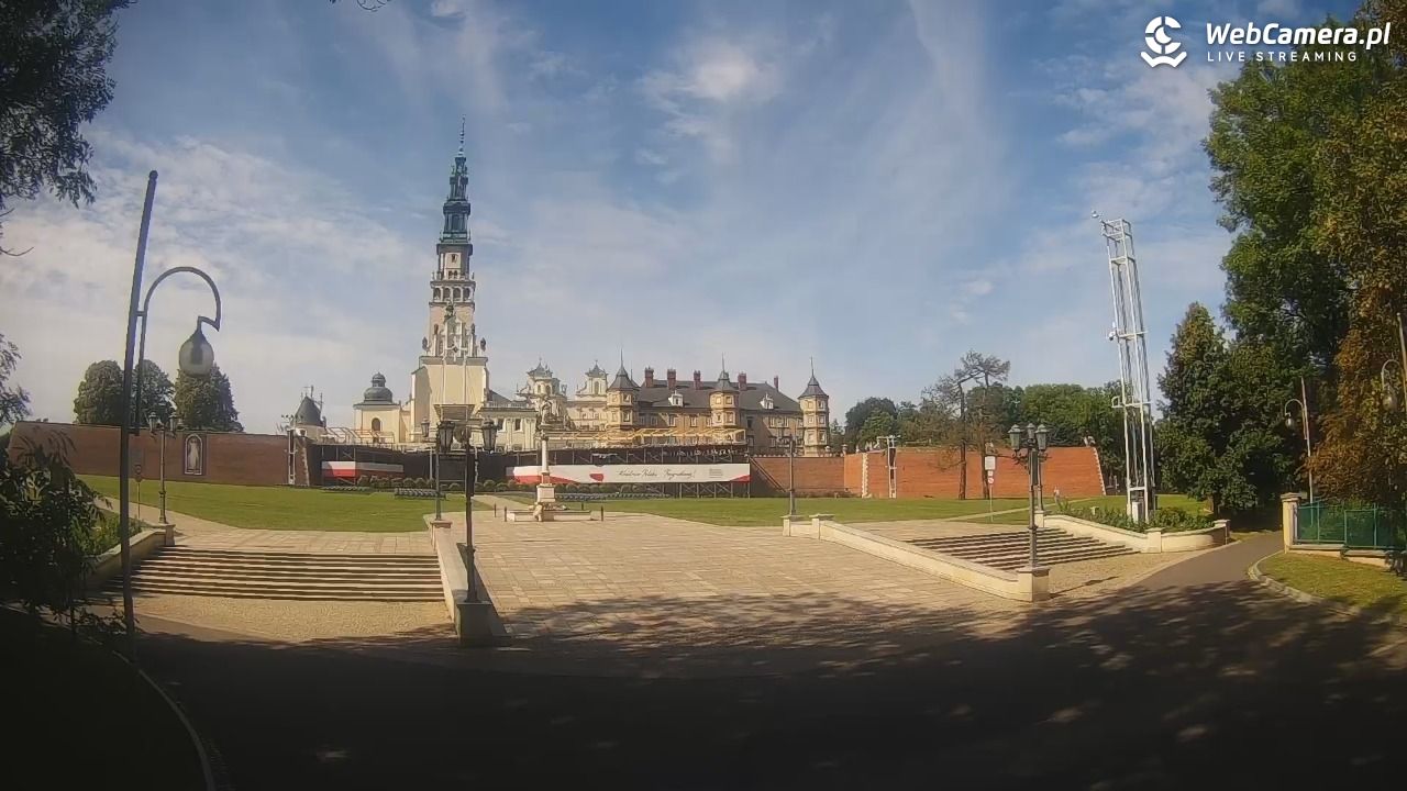 CZĘSTOCHOWA - widok na JASNĄ Górę - 07 wresień 2026, 11:48