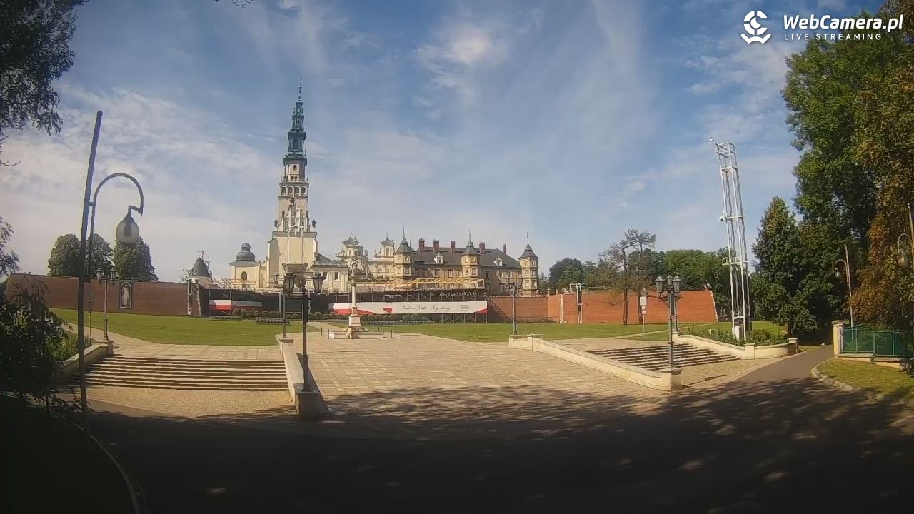 CZĘSTOCHOWA - widok na JASNĄ Górę - 07 wresień 2026, 11:48