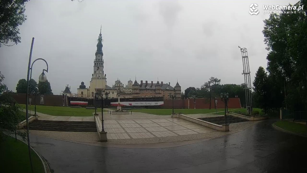 CZĘSTOCHOWA - widok na JASNĄ Górę - 10 czerwiec 2026, 07:54