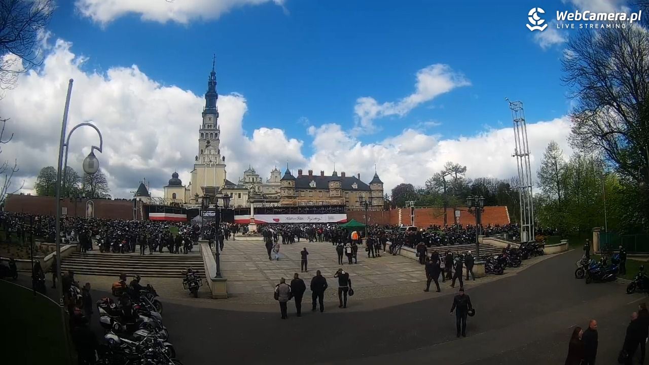 CZĘSTOCHOWA - widok na JASNĄ Górę - 26 kwiecień 2026, 11:10
