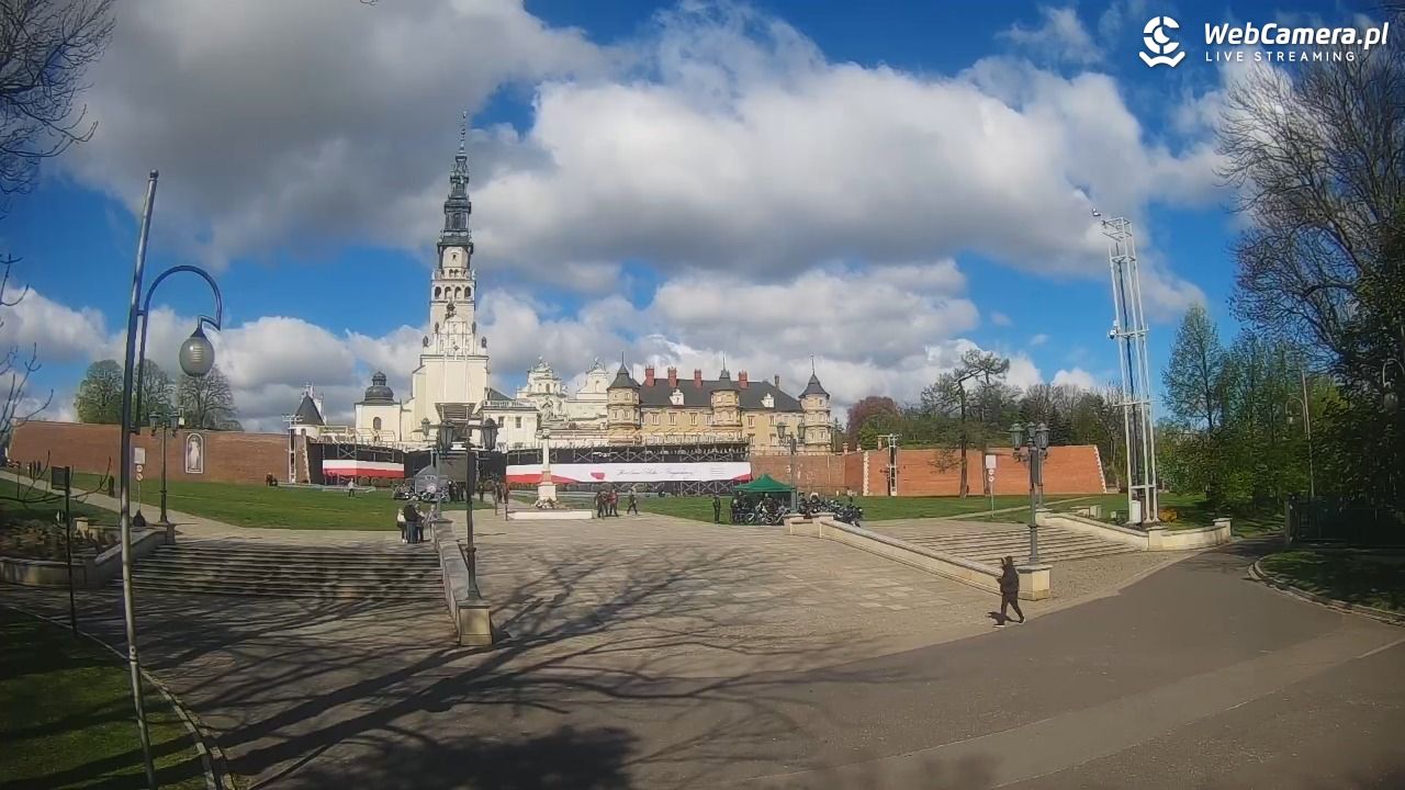 CZĘSTOCHOWA - widok na JASNĄ Górę - 26 kwiecień 2026, 09:33