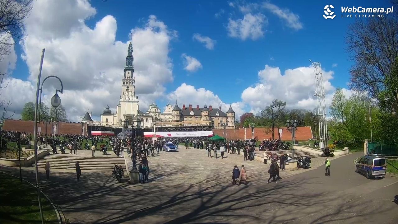 CZĘSTOCHOWA - widok na JASNĄ Górę - 26 kwiecień 2026, 10:49