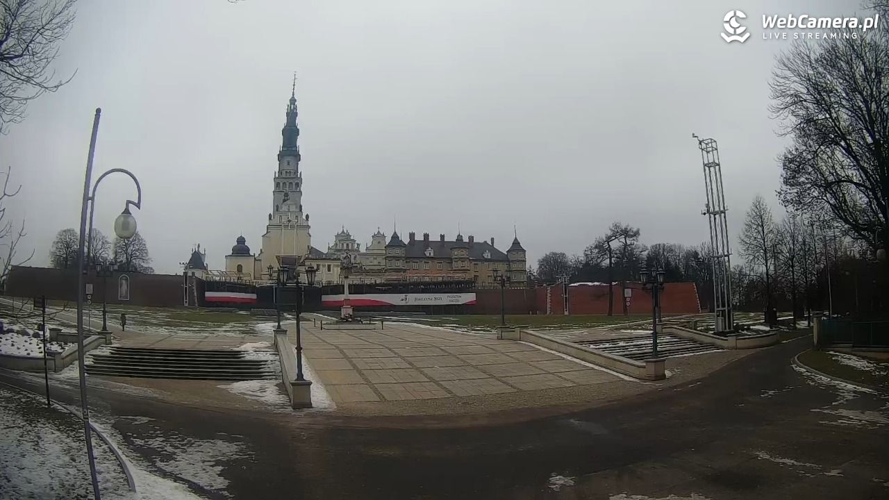CZĘSTOCHOWA - widok na JASNĄ Górę - 29 styczeń 2026, 08:56