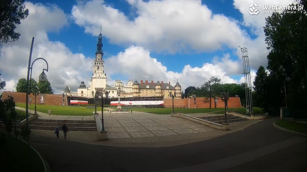 CZĘSTOCHOWA - widok na JASNĄ Górę - 11 czerwiec 2026, 10:32