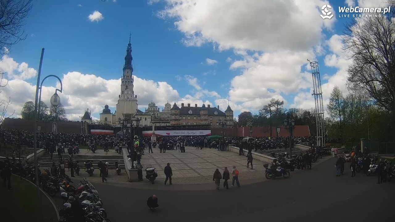 CZĘSTOCHOWA - widok na JASNĄ Górę - 26 kwiecień 2026, 12:42
