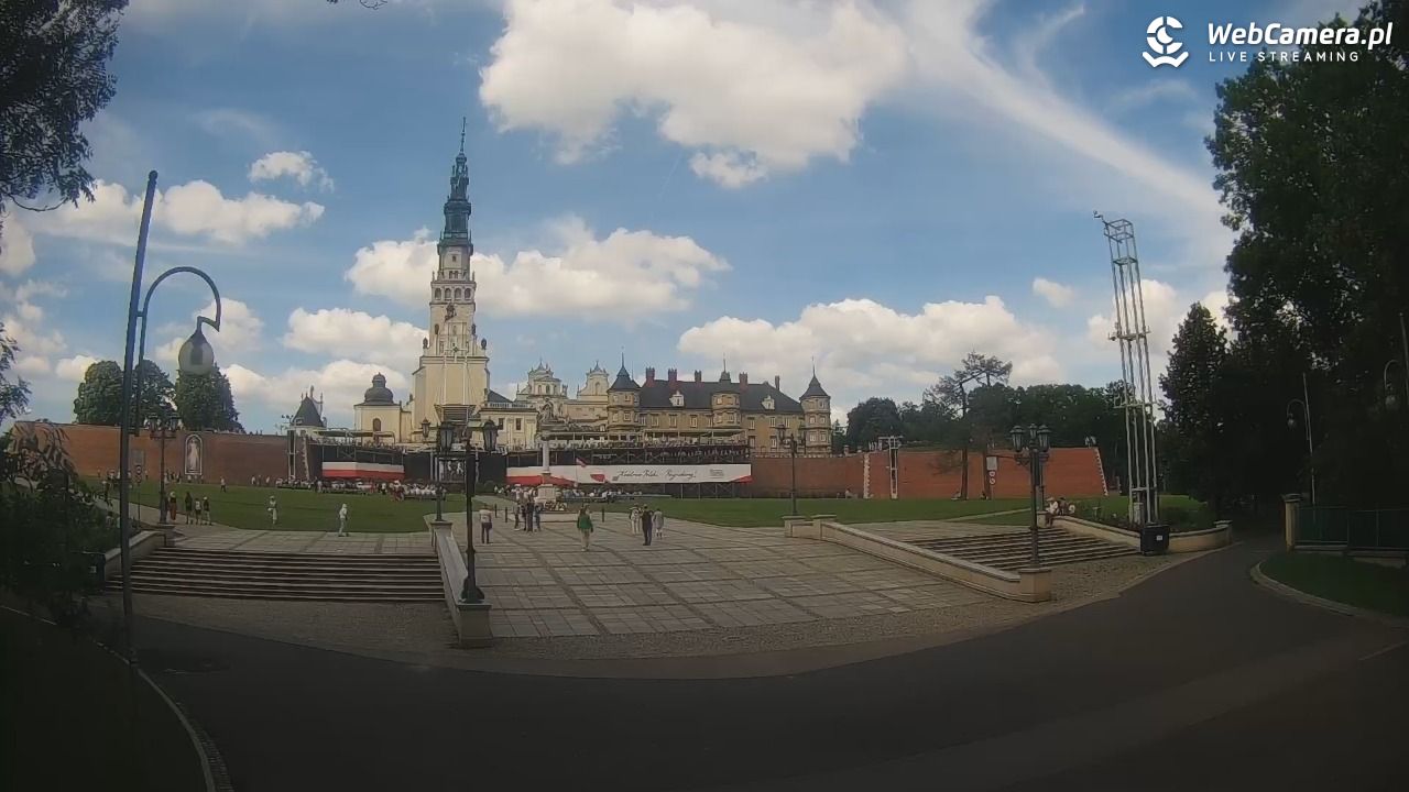 CZĘSTOCHOWA - widok na JASNĄ Górę - 25 lipiec 2026, 11:04